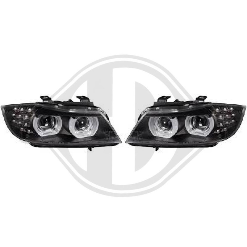 SET FARI ANTERIORI BMW serie 3 (E90/91)BERL./TOURING 08-12 (Cod. D-1216483)
