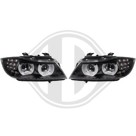 SET FARI ANTERIORI BMW serie 3 (E90/91)BERL./TOURING 08-12 (Cod. D-1216483)