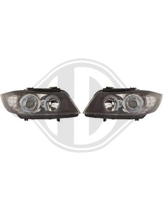SET FARI ANTERIORI BMW serie 3 (E90/91) BERL./TOURING/Coupe 05-08 (Cod. D-1216581)