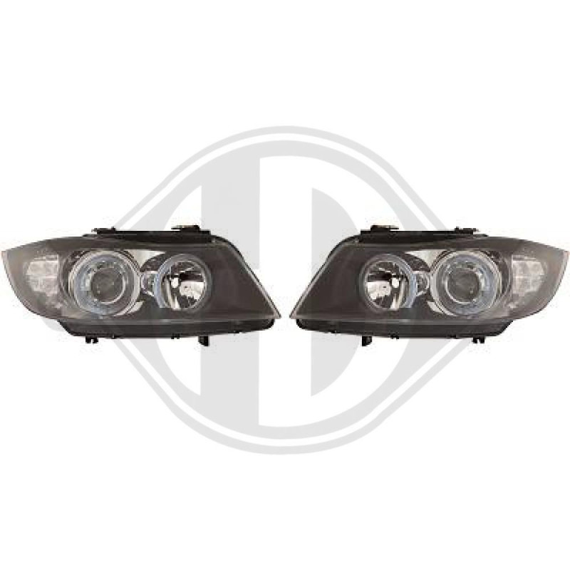 SET FARI ANTERIORI BMW serie 3 (E90/91) BERL./TOURING/Coupe 05-08 (Cod. D-1216581)