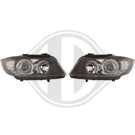 SET FARI ANTERIORI BMW serie 3 (E90/91) BERL./TOURING/Coupe 05-08 (Cod. D-1216581)