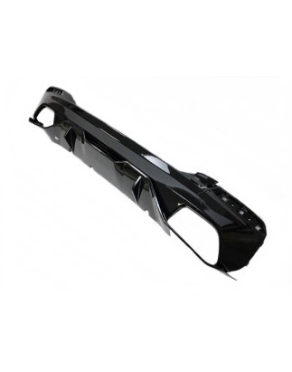 Diffusore Posteriore BMW G30 / G31 530 Look M Performance Nero lucido (Cod. E-TCB6517)