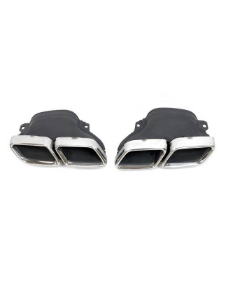 Terminali Di Uscita Di Scarico Mercedes X253 GLC (Cod. E-SIL0102)