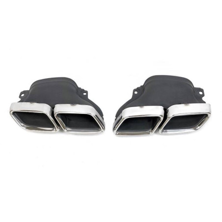 Terminali Di Uscita Di Scarico Mercedes X253 GLC (Cod. E-SIL0102)