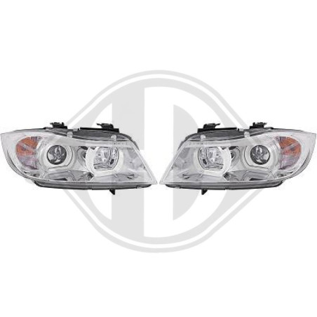 SET FARI ANTERIORI BMW serie 3 (E90/91) BERL./TOURING/Coupe 05-08 (Cod. D-1216685)