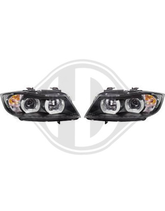 SET FARI ANTERIORI BMW serie 3 (E90/91) BERL./TOURING/Coupe 05-08 (Cod. D-1216686)