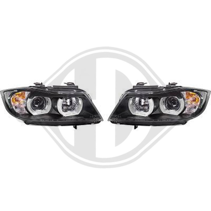 SET FARI ANTERIORI BMW serie 3 (E90/91) BERL./TOURING/Coupe 05-08 (Cod. D-1216686)