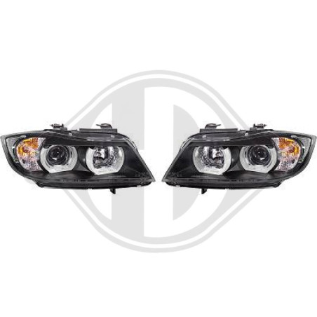 SET FARI ANTERIORI BMW serie 3 (E90/91) BERL./TOURING/Coupe 05-08 (Cod. D-1216686)
