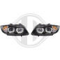 SET FARI ANTERIORI BMW serie 3 (E90/91) BERL./TOURING/Coupe 05-08 (Cod. D-1216686)