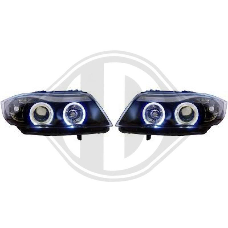 SET FARI ANTERIORI BMW serie 3 (E90/91) BERL./TOURING/Coupe 05-08 (Cod. D-1216780)