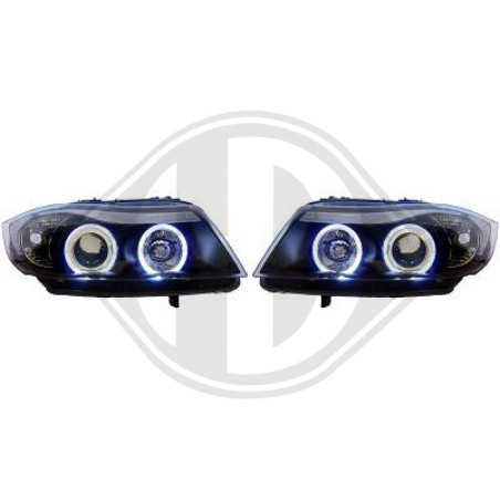 SET FARI ANTERIORI BMW serie 3 (E90/91) BERL./TOURING/Coupe 05-08 (Cod. D-1216780)