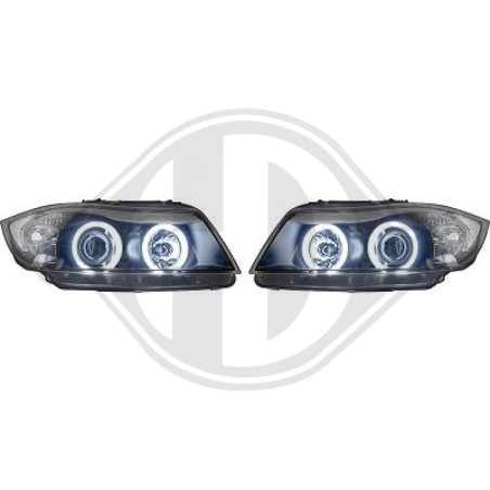 SET FARI ANTERIORI BMW serie 3 (E90/91) BERL./TOURING/Coupe 05-08 (Cod. D-1216781)