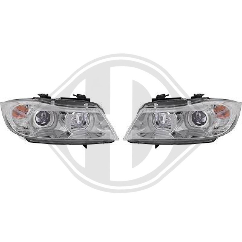 SET FARI ANTERIORI BMW serie 3 (E90/91) BERL./TOURING/Coupe 05-08 (Cod. D-1216782)