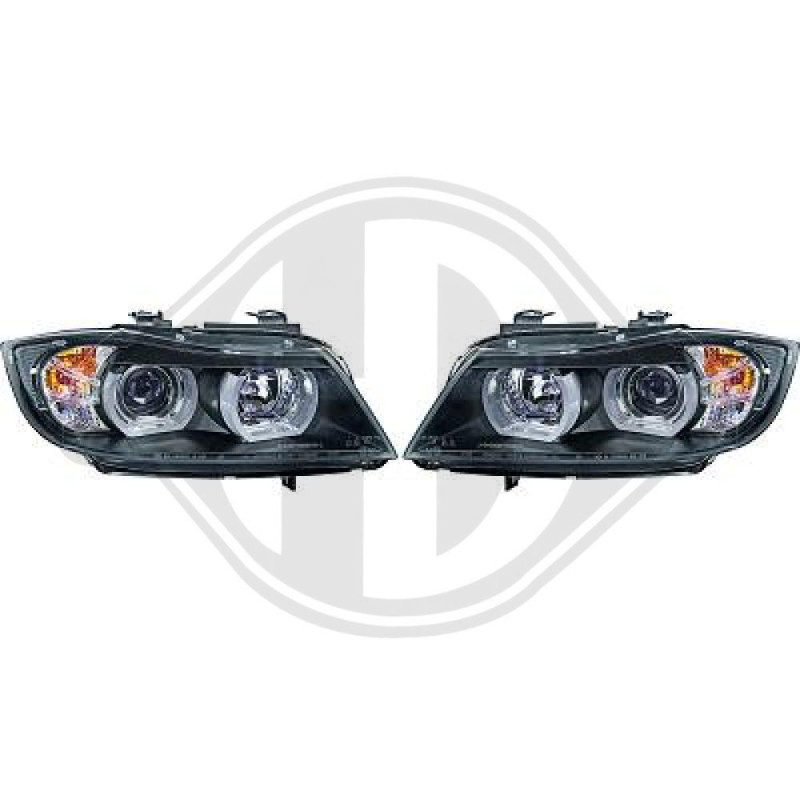 SET FARI ANTERIORI BMW serie 3 (E90/91) BERL./TOURING/Coupe 05-08 (Cod. D-1216783)
