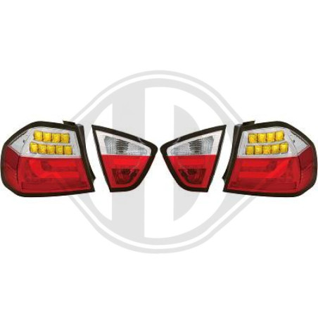 Kit fanalino posteriore BMW serie 3 (E90/91) BERL./TOURING/Coupe 05-08 (Cod. D-1216895)