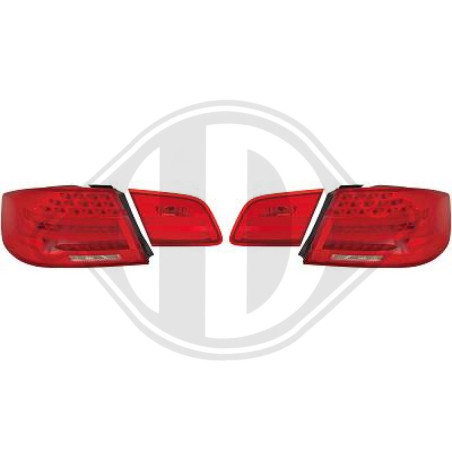Kit fanalino posteriore BMW serie 3 E92/93 Coupe/Cabrio 06-10 (Cod. D-1216896)