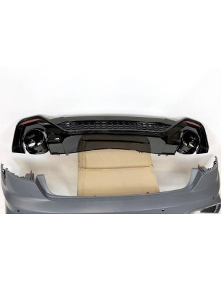 Paraurti Posteriore Audi A4 2020+ Look RS4 (Cod. E-TCA0260)