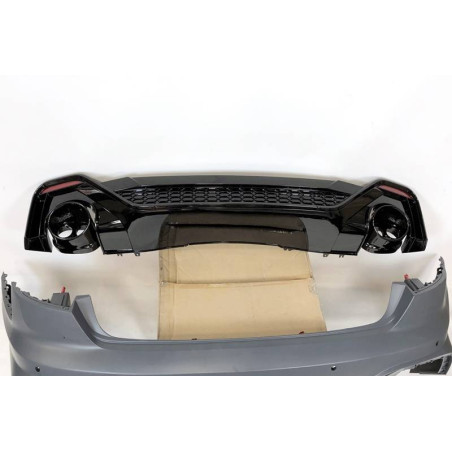 Paraurti Posteriore Audi A4 2020+ Look RS4 (Cod. E-TCA0260)