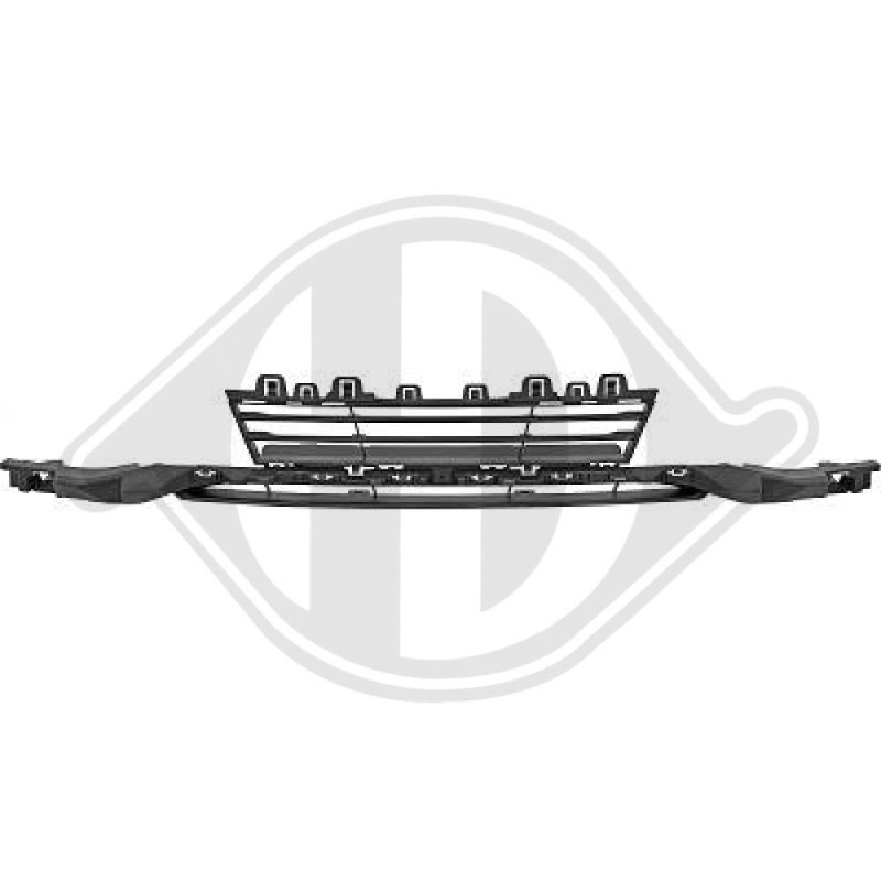 Griglia di ventilazione Paraurti centro BMW serie 3 BERL./TOUR.(F30/31) 15- (Cod. D-1218045)