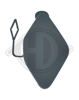 Coperchio gancio traino anteriore BMW serie 3 BERL./TOUR.(F30/31) 15- (Cod. D-1218064)