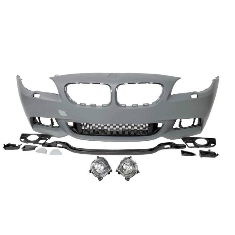 Paraurti Anteriore BMW F10 / F11 / F18 2010-2016 Look M-Tech Fendinebbia (Cod. E-TCB10130160)