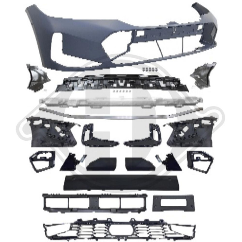 Paraurti anteriore BMW serie 3 BERL./TOUR.(G20/21) 22- (Cod. D-1219850) Paraurti anteriore BMW serie 3 BERL./TOUR.(G20/21) 22- (Cod. D-1219850)