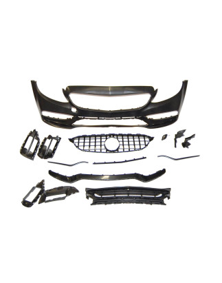 Paraurti Anteriore Mercedes W205 2014-2018 Coupe / 4P / SW look C63 New (Cod. E-TCM02220234)