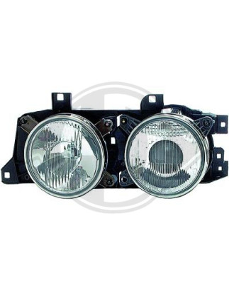 Faro anteriore sinistro BMW serie 5 (E34) 88-95 (Cod. D-1222181)