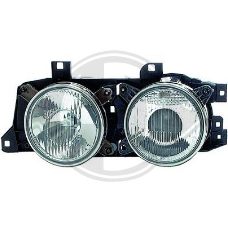 Faro anteriore sinistro BMW serie 5 (E34) 88-95 (Cod. D-1222181)