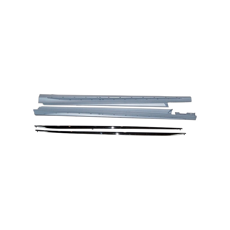 Minigonne Mercedes W205 4 Porte Look AMG C63 (Cod. E-TCM0223)