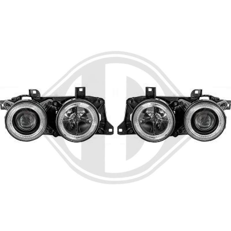 SET FARI ANTERIORI BMW serie 5 (E34) 88-95 (Cod. D-1222380)