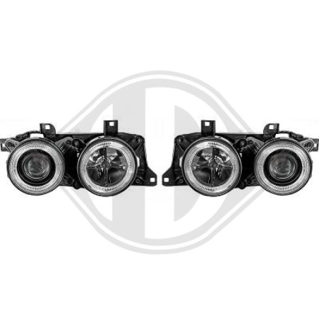 SET FARI ANTERIORI BMW serie 5 (E34) 88-95 (Cod. D-1222380)
