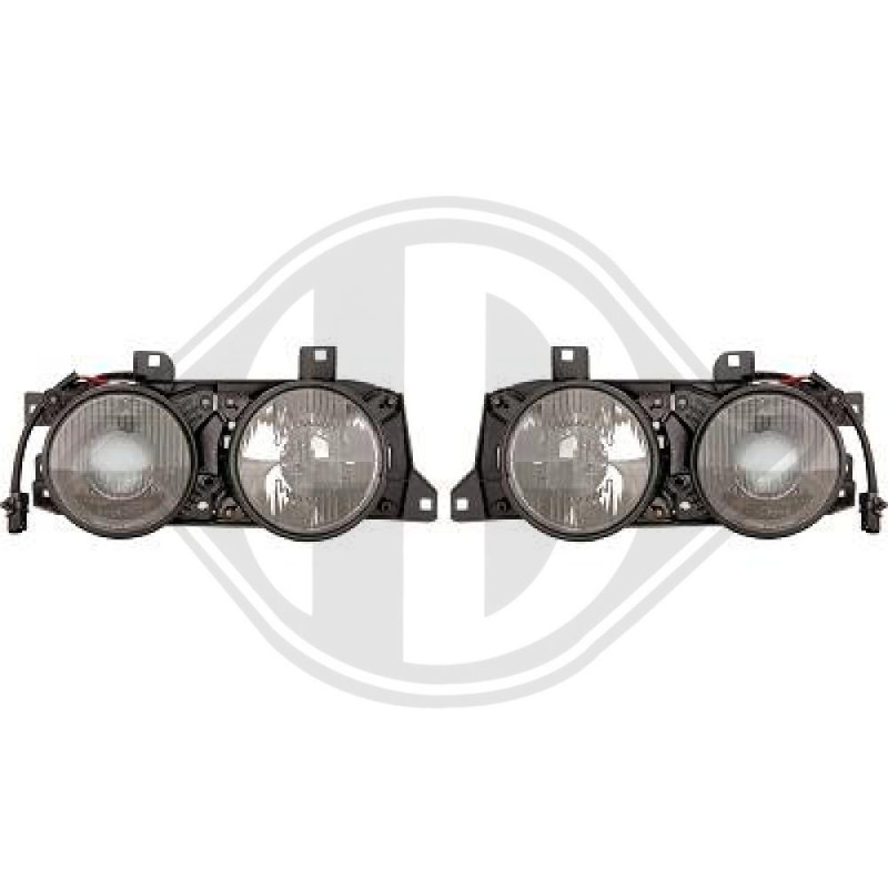 SET FARI ANTERIORI BMW serie 5 (E34) 88-95 (Cod. D-1222480)