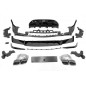 Diffusore Posteriore Mercedes X253 GLC 2020+ look AMG GLC63 (Cod. E-TCM0285)