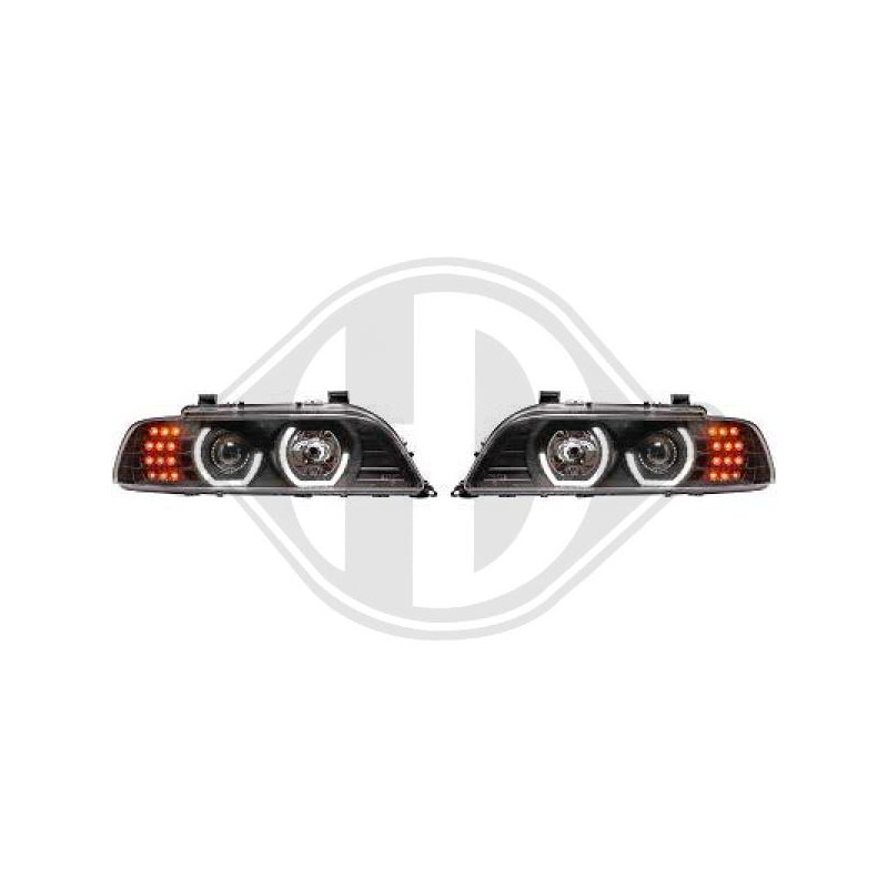SET FARI ANTERIORI BMW serie 5 (E39) 95-03 (Cod. D-1223381)