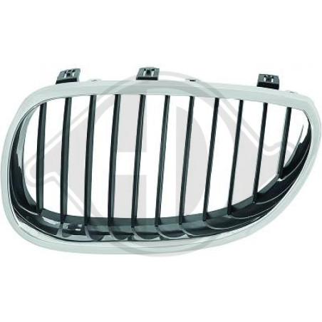 Griglia radiatore BMW serie 5 (E60/61) 03-07 (Cod. D-1224041)