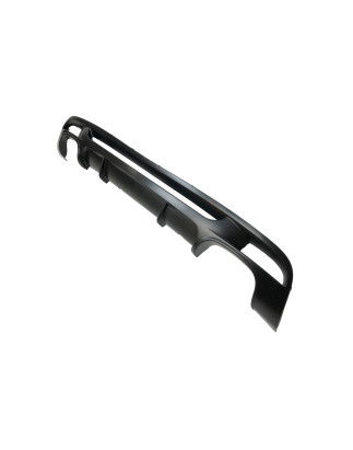 Diffusore Posteriore BMW E82 / E88 2 Uscita look M Performance (Cod. E-TCB6382)