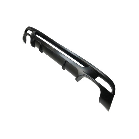 Diffusore Posteriore BMW E82 / E88 2 Uscita look M Performance (Cod. E-TCB6382)