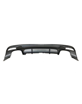 Diffusore Posteriore BMW E82 / E88 2 Uscita look M Performance (Cod. E-TCB6382)