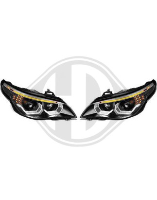 SET FARI ANTERIORI BMW serie 5 (E60/61) 03-07 (Cod. D-1224380)