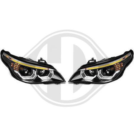 SET FARI ANTERIORI BMW serie 5 (E60/61) 03-07 (Cod. D-1224380)