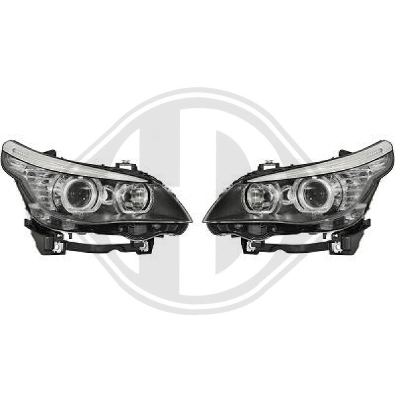 SET FARI ANTERIORI BMW serie 5 (E60/61) 03-07 (Cod. D-1224480) SET FARI ANTERIORI BMW serie 5 (E60/61) 03-07 (Cod. D-1224480)
