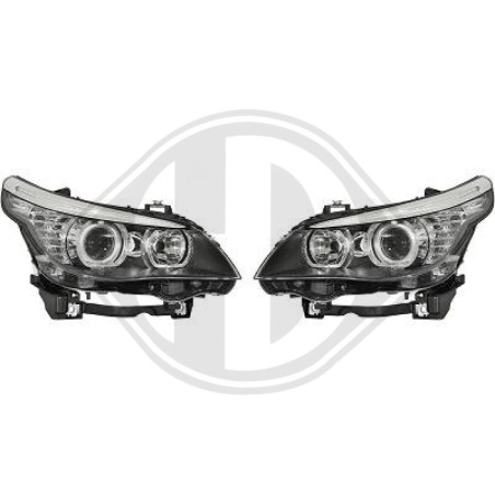 SET FARI ANTERIORI BMW serie 5 (E60/61) 03-07 (Cod. D-1224480)