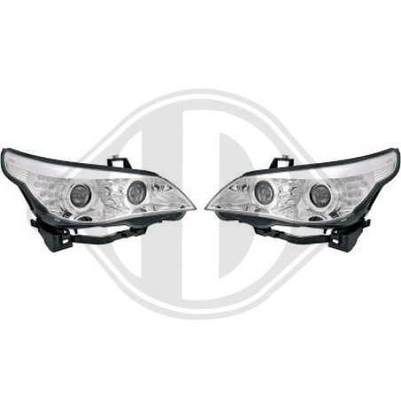SET FARI ANTERIORI BMW serie 5 (E60/61) 07-10 (Cod. D-1224581)