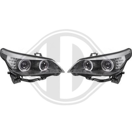SET FARI ANTERIORI BMW serie 5 (E60/61) 07-10 (Cod. D-1224582)
