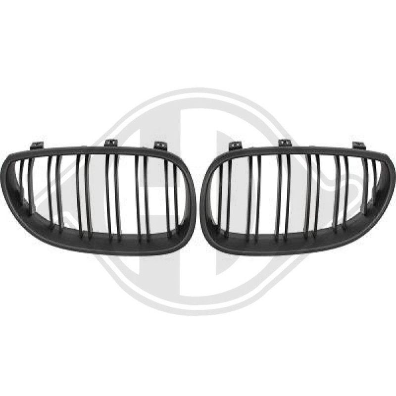 Inserto griglia radiatore BMW serie 5 (E60/61) 03-07 (Cod. D-1224641)