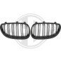 Inserto griglia radiatore BMW serie 5 (E60/61) 03-07 (Cod. D-1224641)