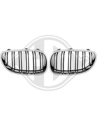 Inserto griglia radiatore BMW serie 5 (E60/61) 03-07 (Cod. D-1224642)
