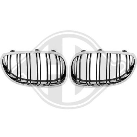 Inserto griglia radiatore BMW serie 5 (E60/61) 03-07 (Cod. D-1224642)