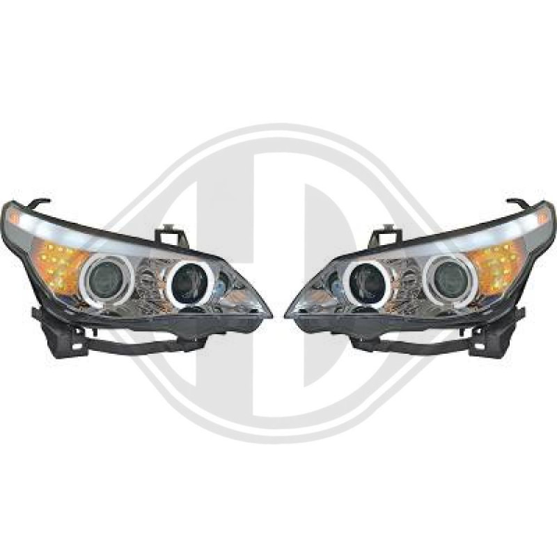 SET FARI ANTERIORI BMW serie 5 (E60/61) 03-07 (Cod. D-1224680)